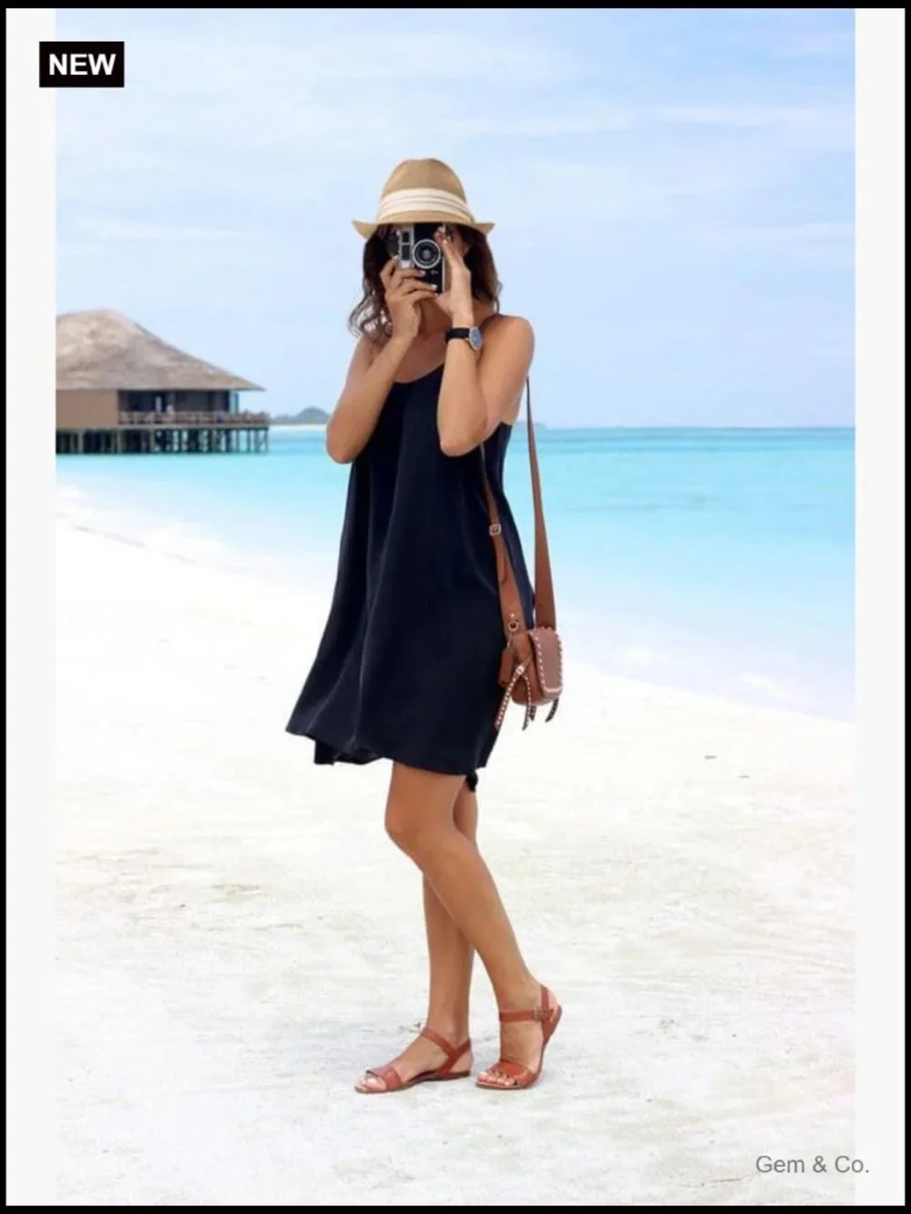 Women Straw Sun Hat Short Brim Panama Fedora Roll Up UPF 50+ Travel Beach